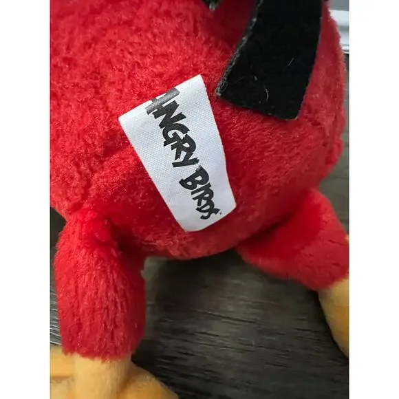Angry Birds Plush Lot of 3 Eagle,‎ Red Bird(s) Medium and Small